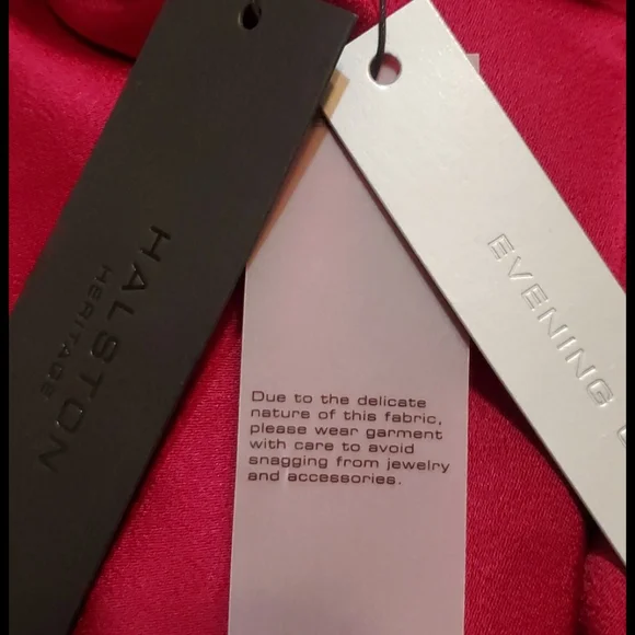 Halston Eve Halter Cutout Dress 14 NWT - Picture 10 of 11